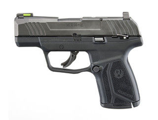 Ruger Max 9 10 round semi-automatic 9mm pistol, black.